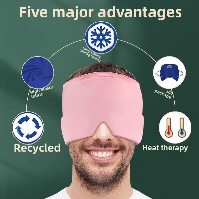 MD Health Cooling Gel Eye Mask for Headache Relief
