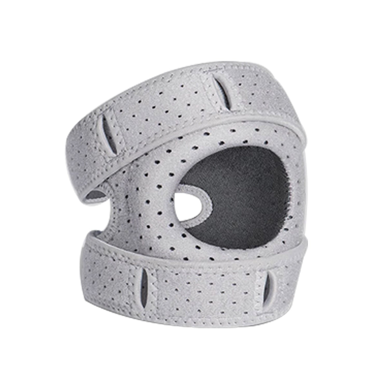 MD Health Adjustable Sports Knee Support with Silicone Protection