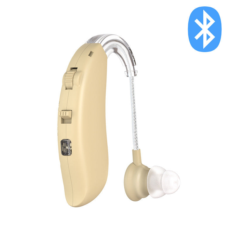 MD Health Rechargeable Bluetooth Hearing Aid with Noise Reduction