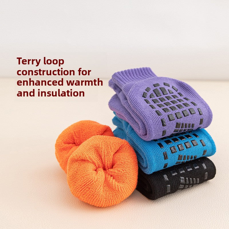 MD Health Non-Slip Thickened Cotton Floor Socks