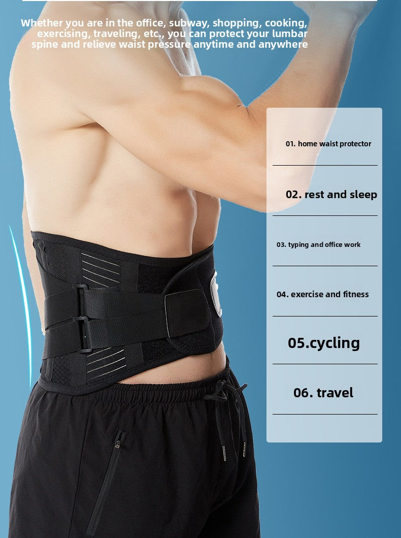 Sports waist support belt