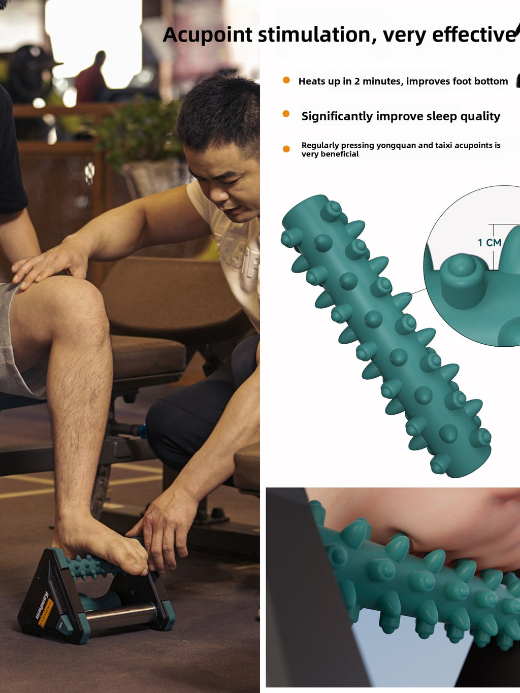 MD Health Plantar Fascia Pain Relief Foot Massager