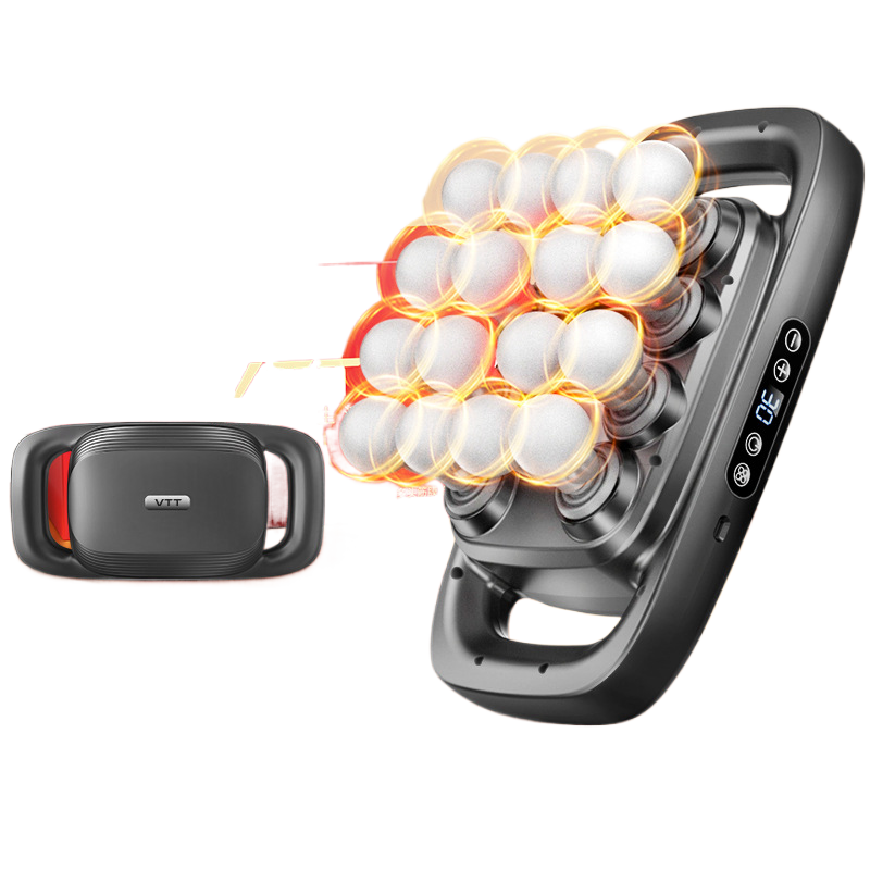 MD Health Fascia gun with multiple heads for back and waist relaxation