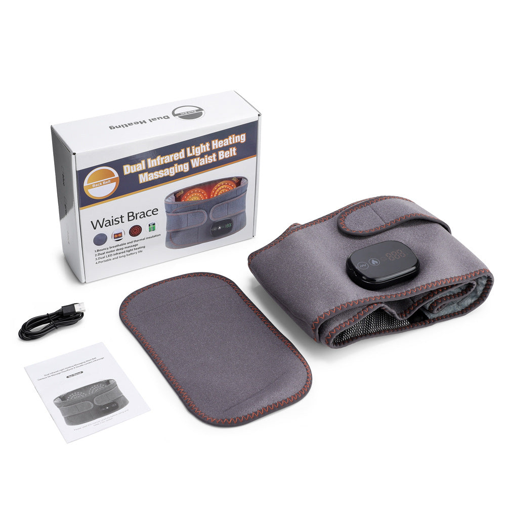 MD Health Electric Heating Massage Belt with Temperature Control
