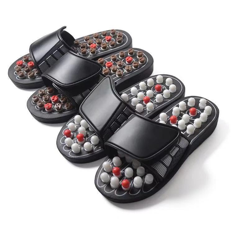 MD Health Dot Rotating Health-Care Massage Slippers