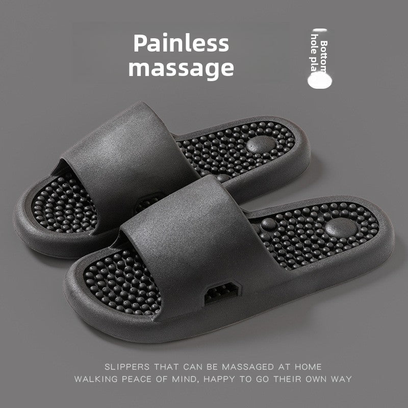 MD Health Bathroom shower non-slip foot massage slippers