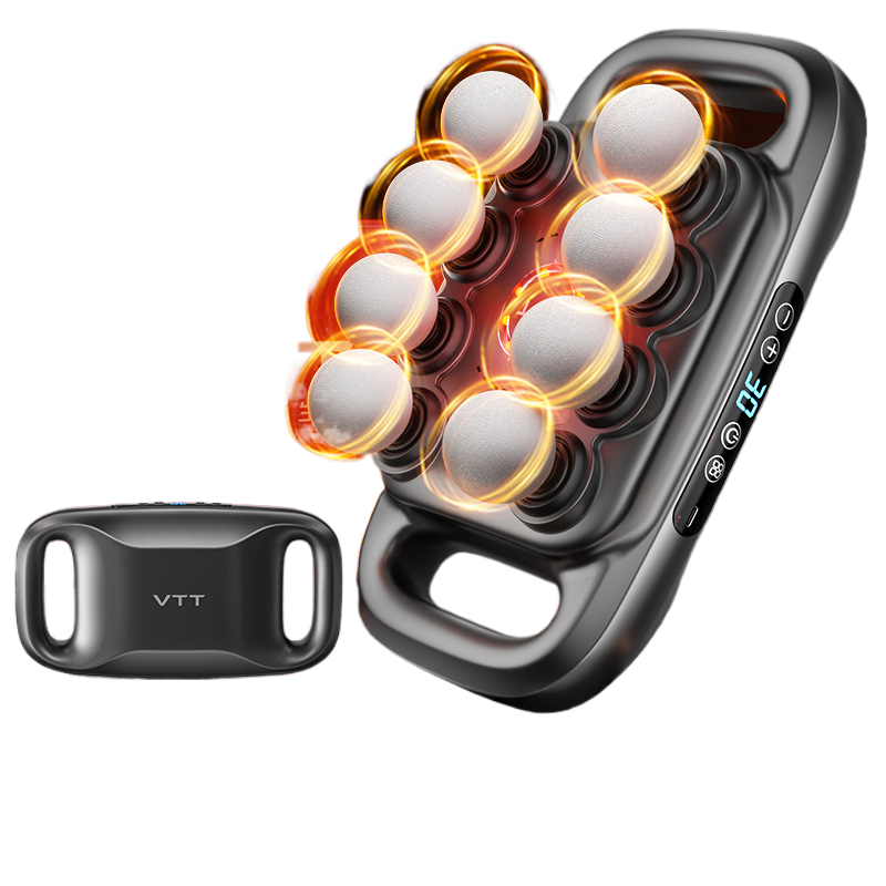 MD Health Fascia gun with multiple heads for back and waist relaxation