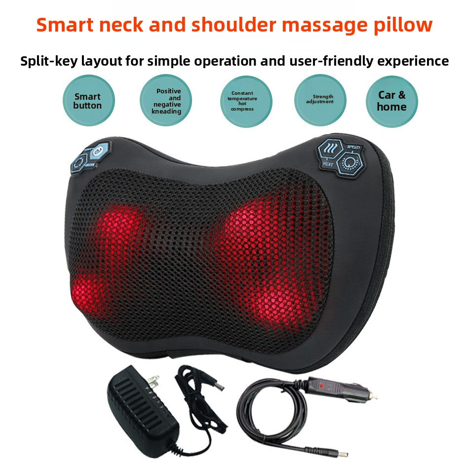 MD Health Intelligent Heating Neck Shoulder Massage Pillow