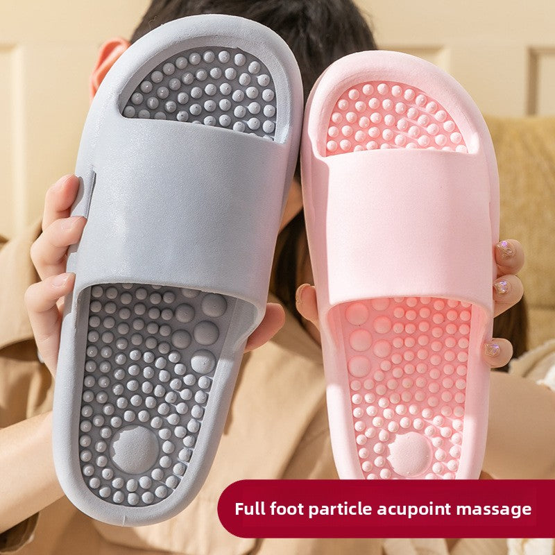 MD Health Bathroom shower non-slip foot massage slippers