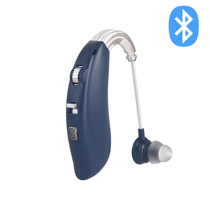MD Health Rechargeable Bluetooth Hearing Aid with Noise Reduction