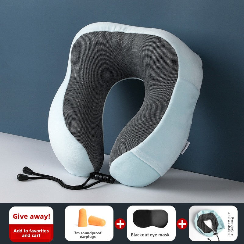 MD Health Memory Foam Neck Pillow