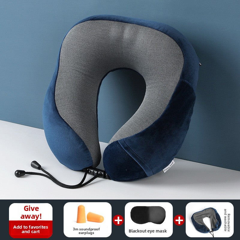 MD Health Memory Foam Neck Pillow