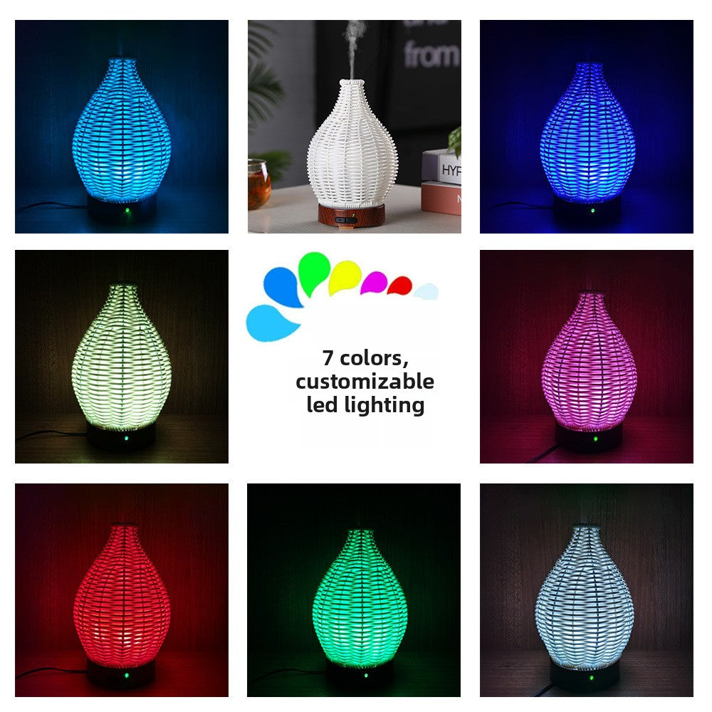 MD Health Rattan Essential Oil Diffuser
