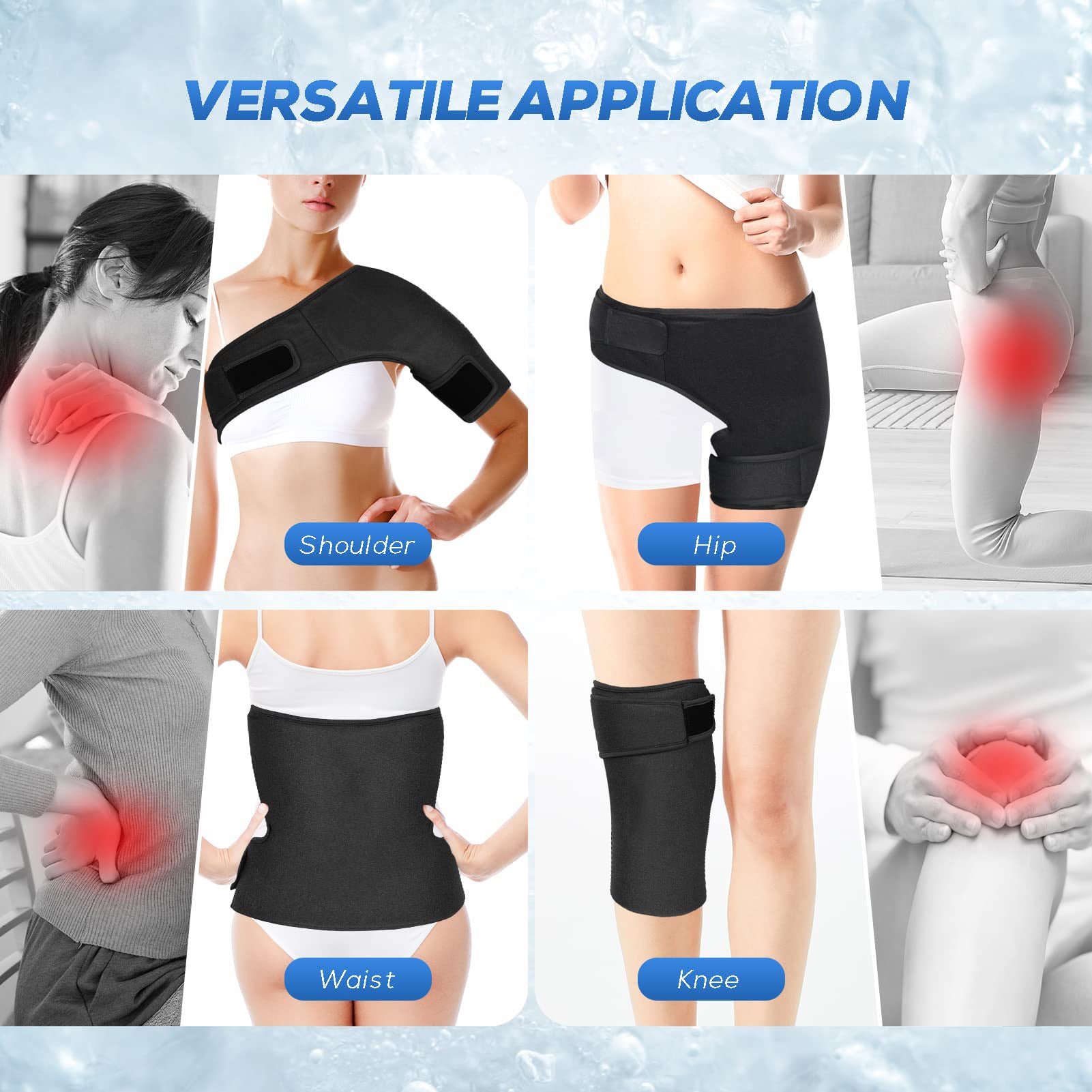 MD Health Shoulder protector, hip protector, knee protector