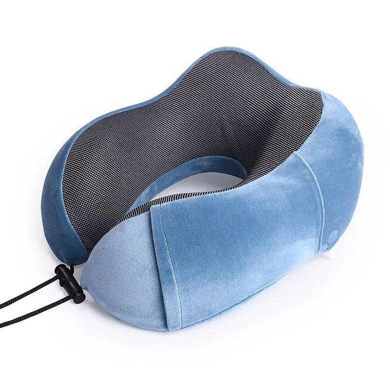 MD Health U-shaped memory foam neck pillow