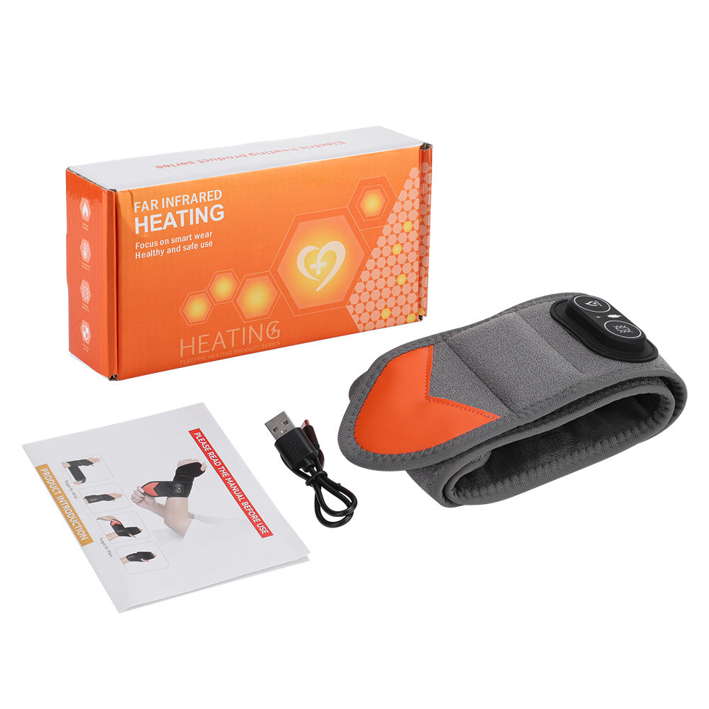 MD Health Red Light Therapy Wrist Wrap with Heat and Vibration