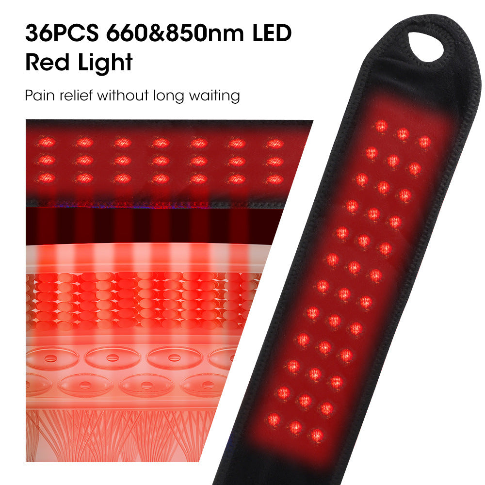 MD Health Red Light Therapy Wrist Wrap with Heat and Vibration