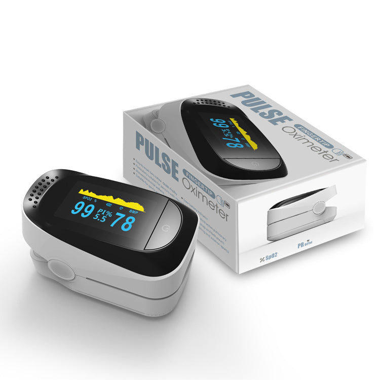 MD Health Finger clip type blood oxygen monitor