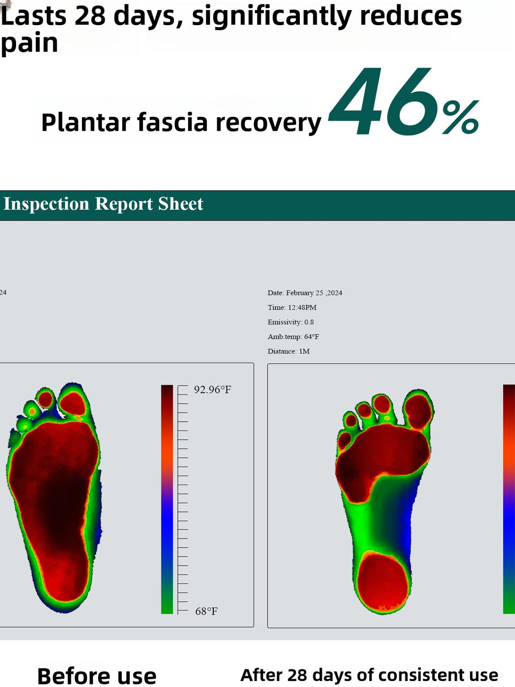 MD Health Plantar Fascia Pain Relief Foot Massager