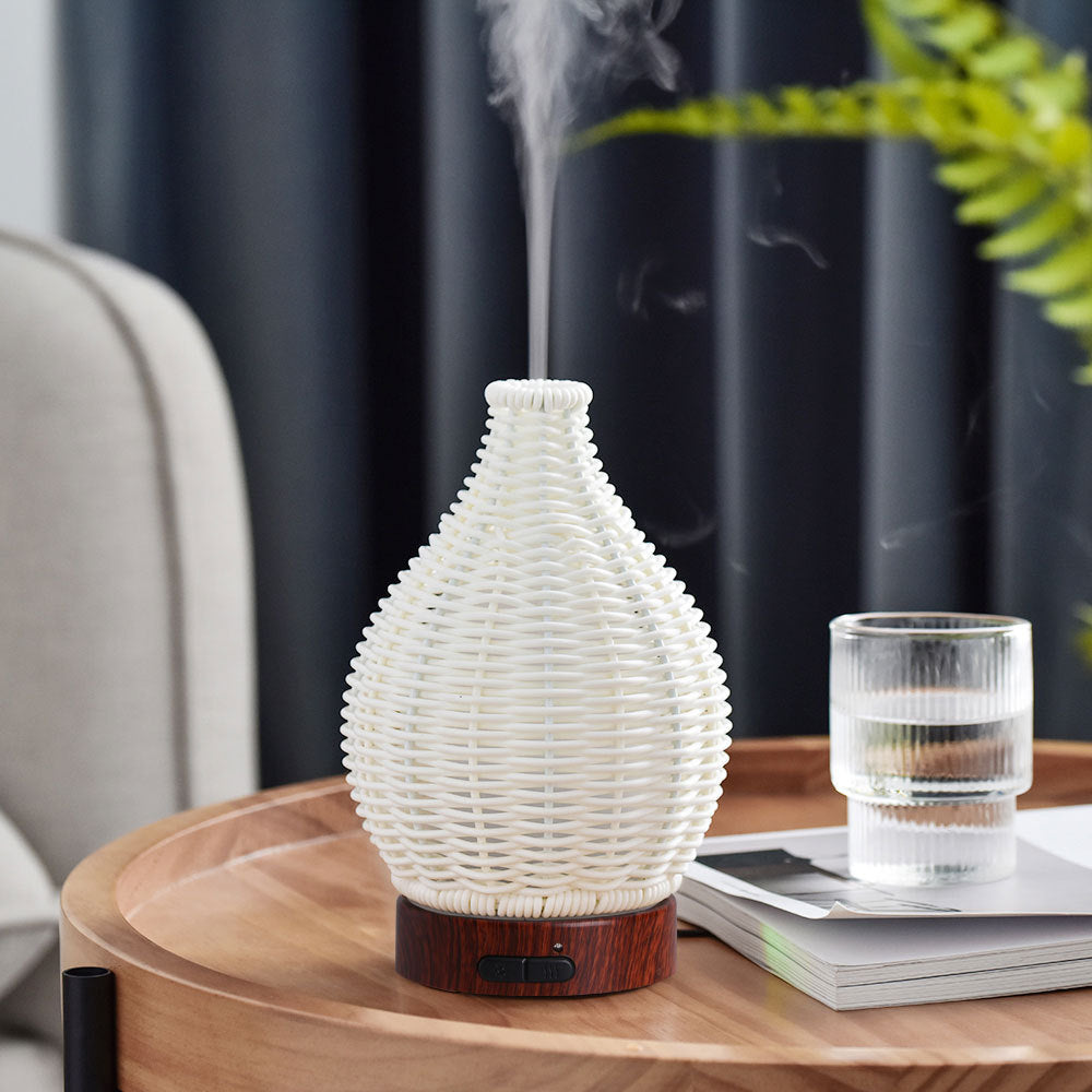 MD Health Rattan Essential Oil Diffuser