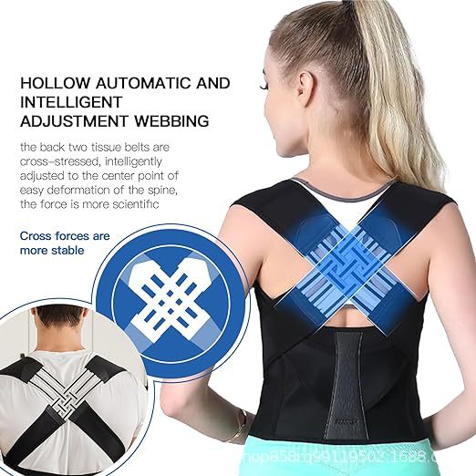 MD Health Adjustable Posture Corrector Back Support Belt