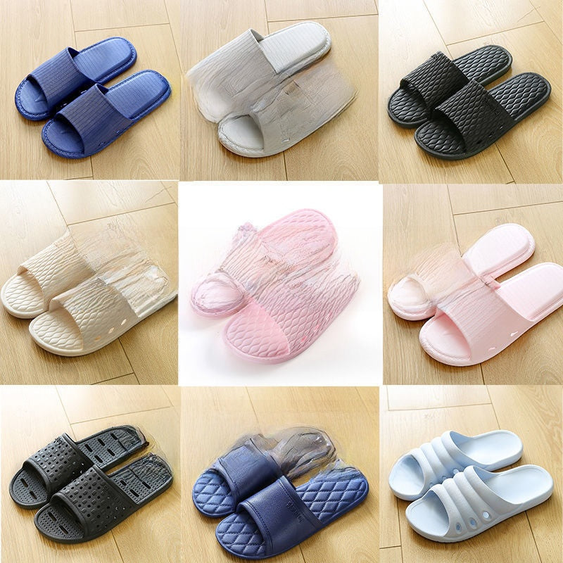 MD Health Bathroom shower non-slip foot massage slippers