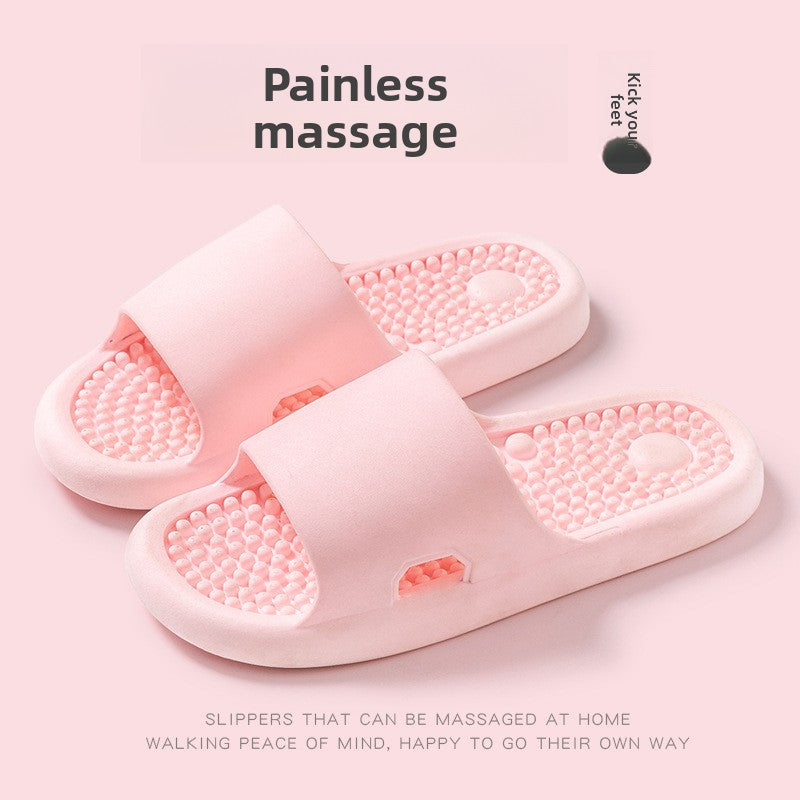 MD Health Bathroom shower non-slip foot massage slippers