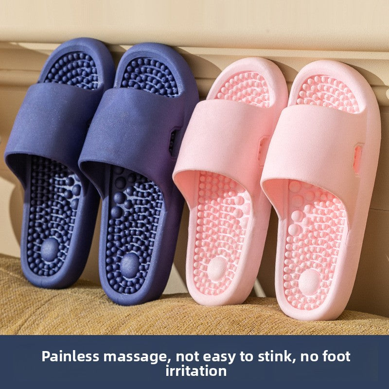 MD Health Bathroom shower non-slip foot massage slippers