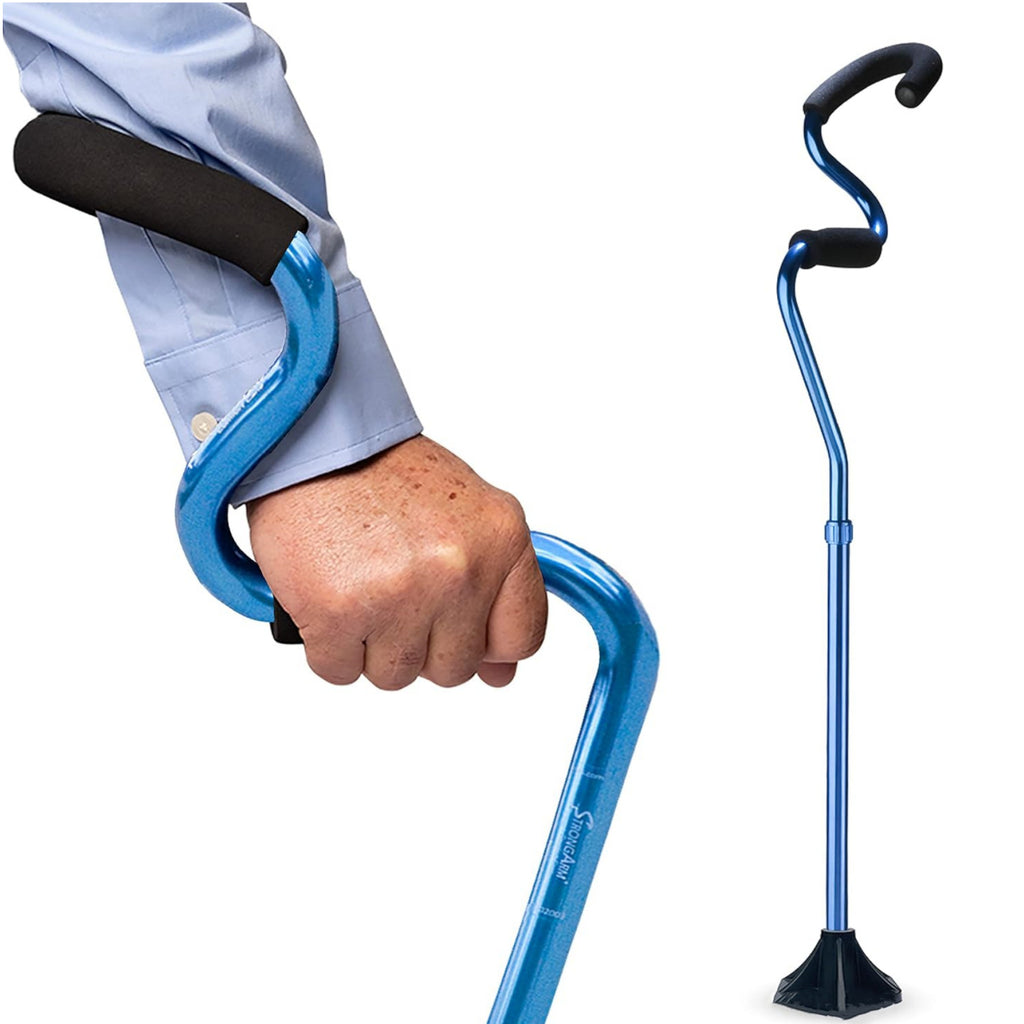 MD Health Elbow aluminum alloy walking aid four-legged walking stick