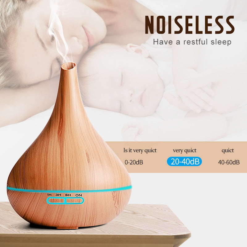Wood Grain Aromatherapy Diffuser