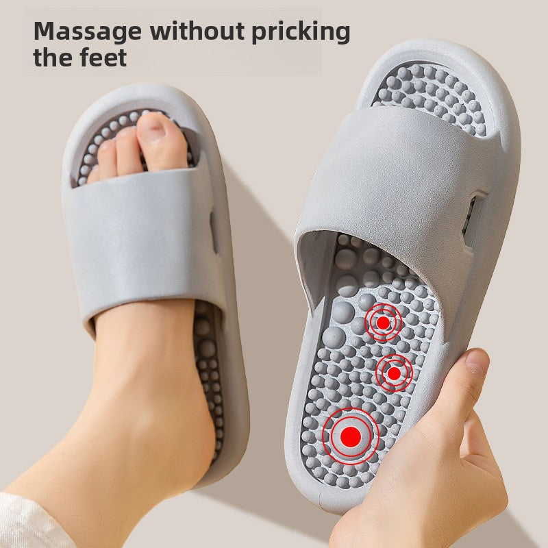 MD Health Bathroom shower non-slip foot massage slippers