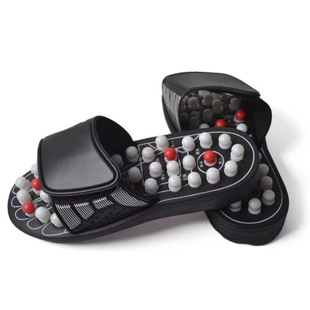 MD Health Dot Rotating Health-Care Massage Slippers