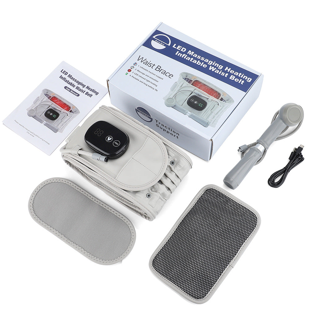 MD Health Electric Heating Massage Belt with Temperature Control