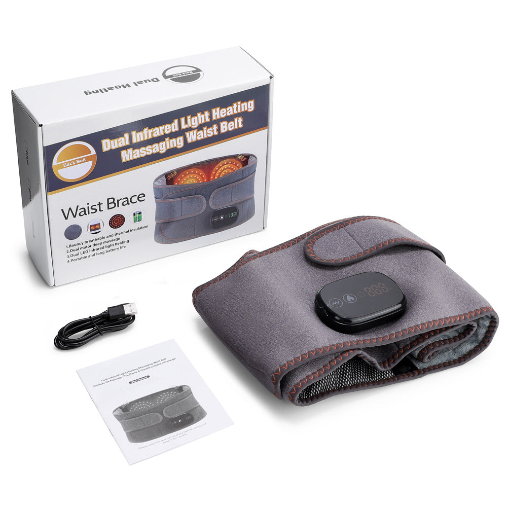 MD Health Electric Heating Massage Belt with Temperature Control