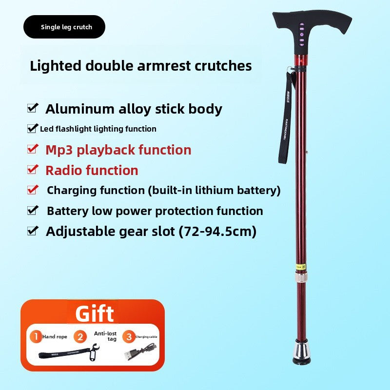 MD Health Walking stick radio