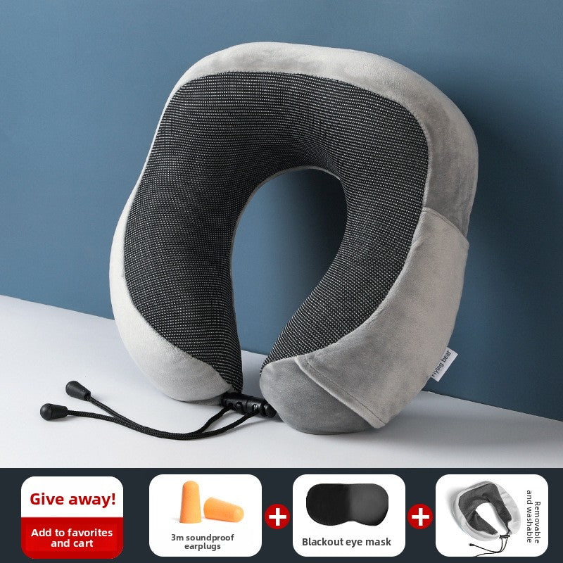 MD Health Memory Foam Neck Pillow