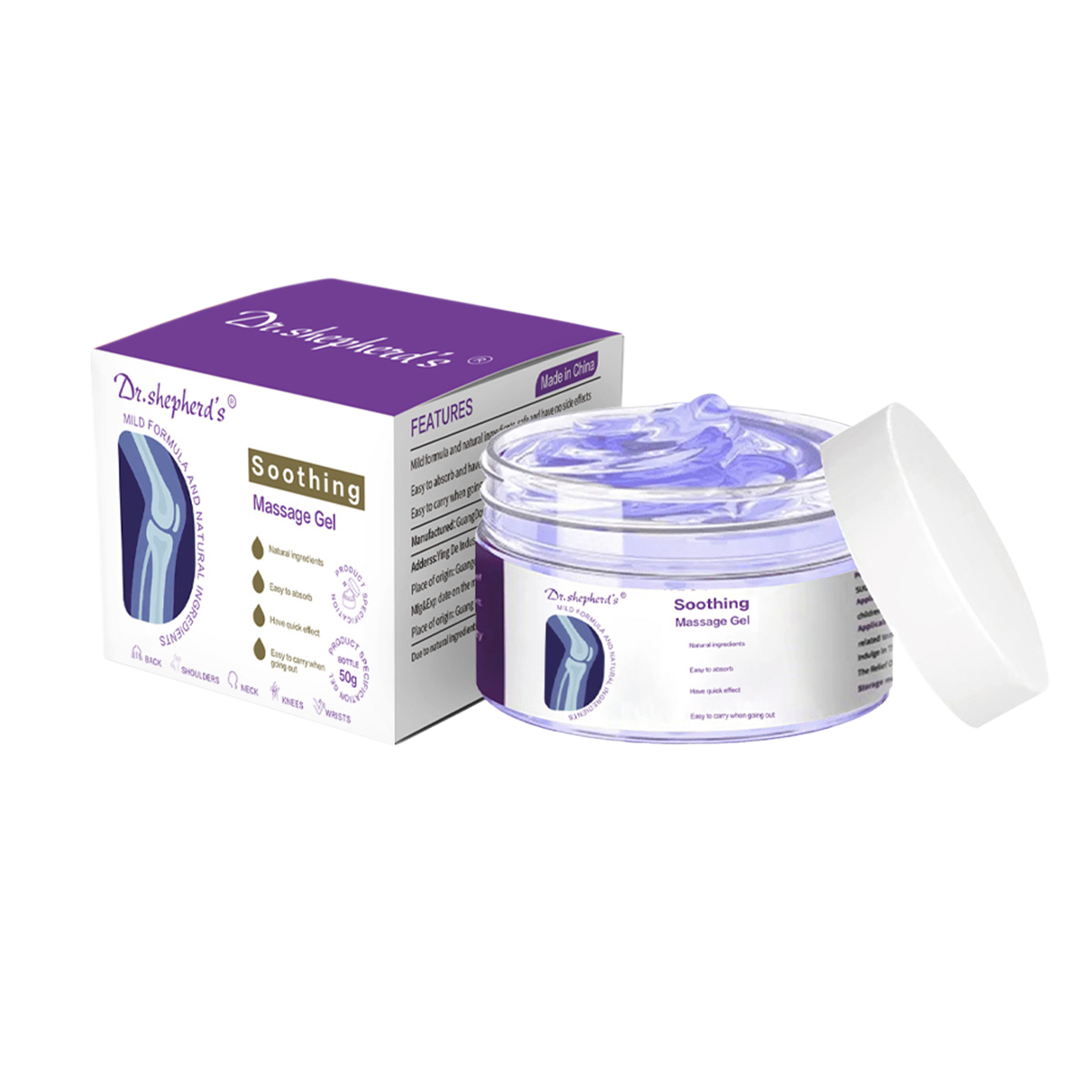 MD Health Joint Pain Relief Heating Gel