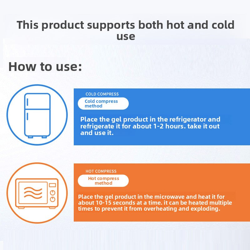 MD Health Ice pack bandage knee brace