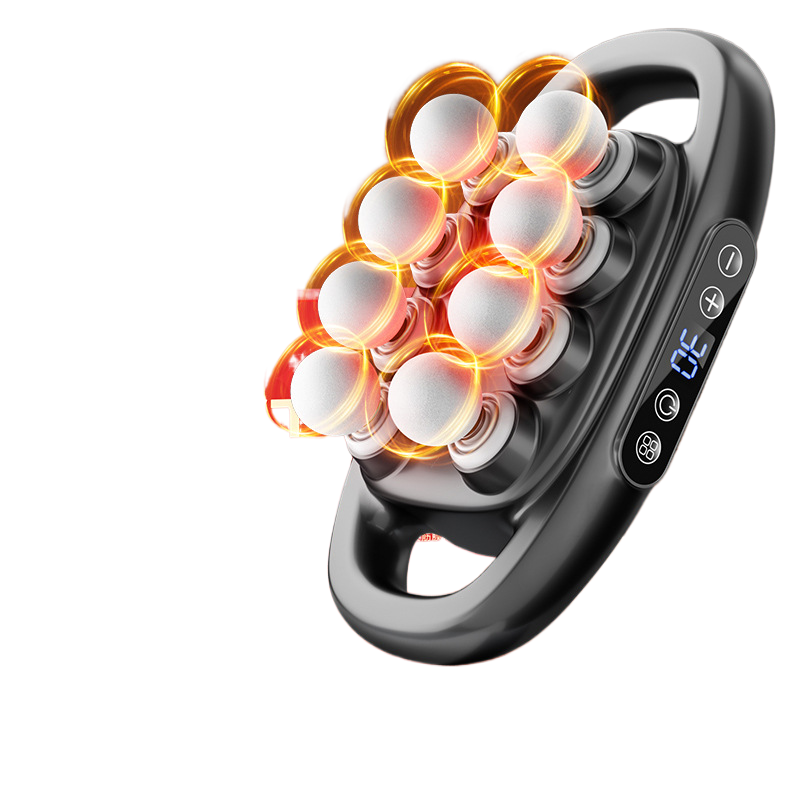 MD Health Fascia gun with multiple heads for back and waist relaxation