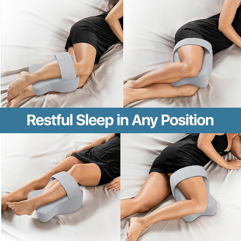 MD Health Memory Foam Knee Pillow