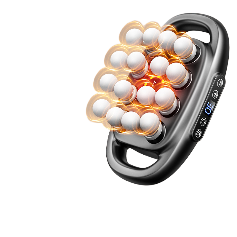 MD Health Fascia gun with multiple heads for back and waist relaxation