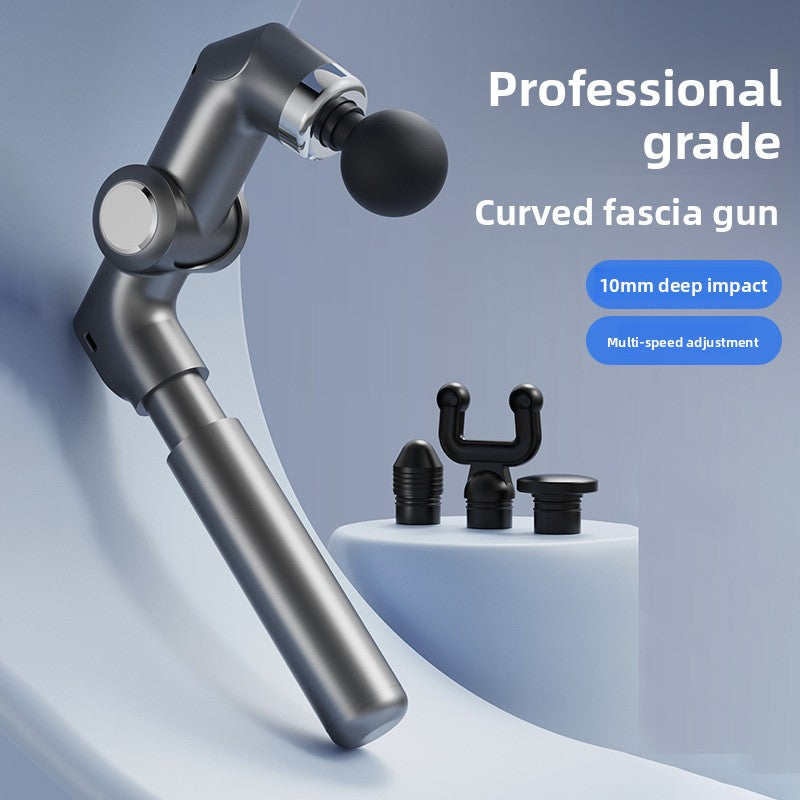 MD Health Foldable Electric Muscle Massager Gun