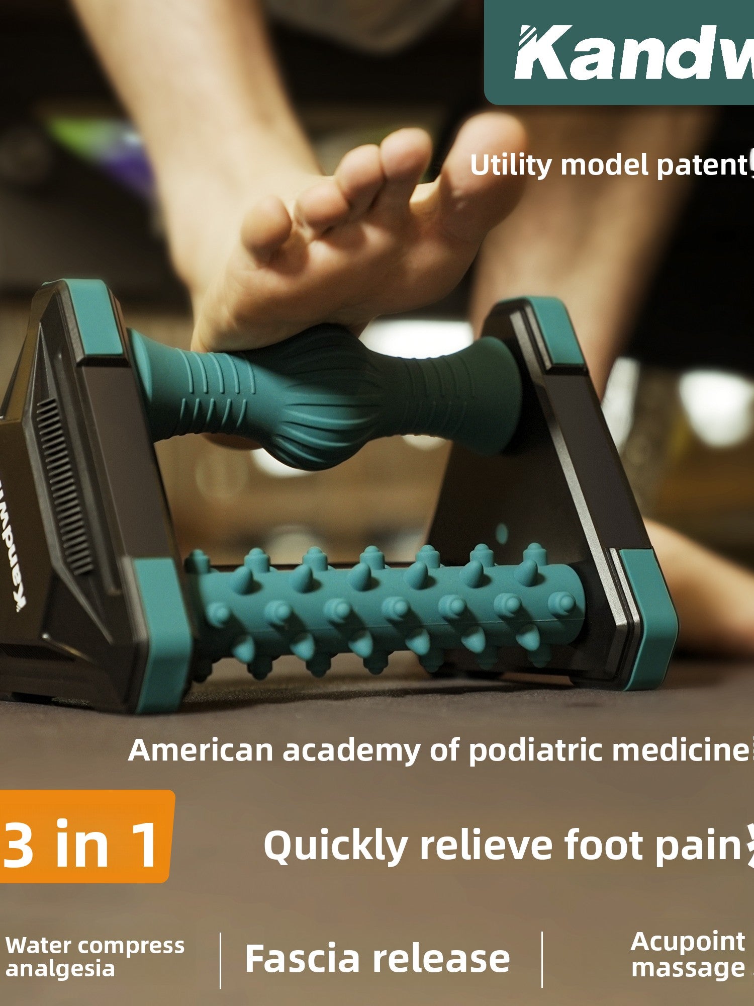 MD Health Plantar Fascia Pain Relief Foot Massager