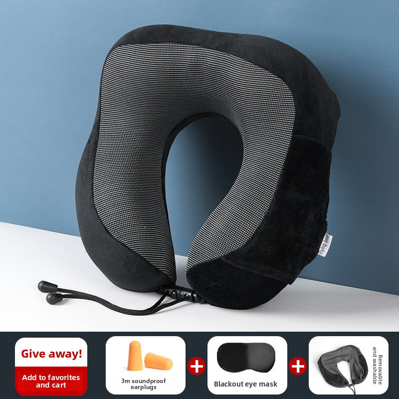 MD Health Memory Foam Neck Pillow