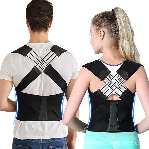 MD Health Adjustable Posture Corrector Back Support Belt